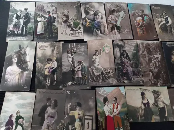 Über 100 jährigen Glückwünsch Postkarten