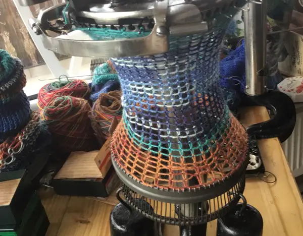 Sockenstrickmaschine