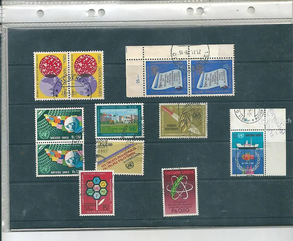 Helvetia UNO-Sondermarken selten