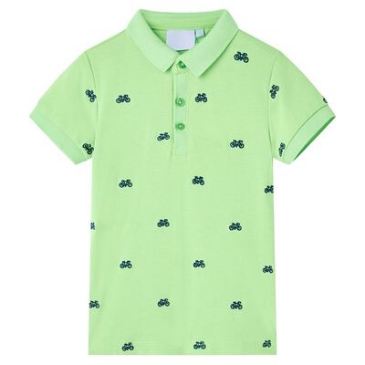  vidaXL Kinder-Poloshirt Neongrün 92SKU:12154