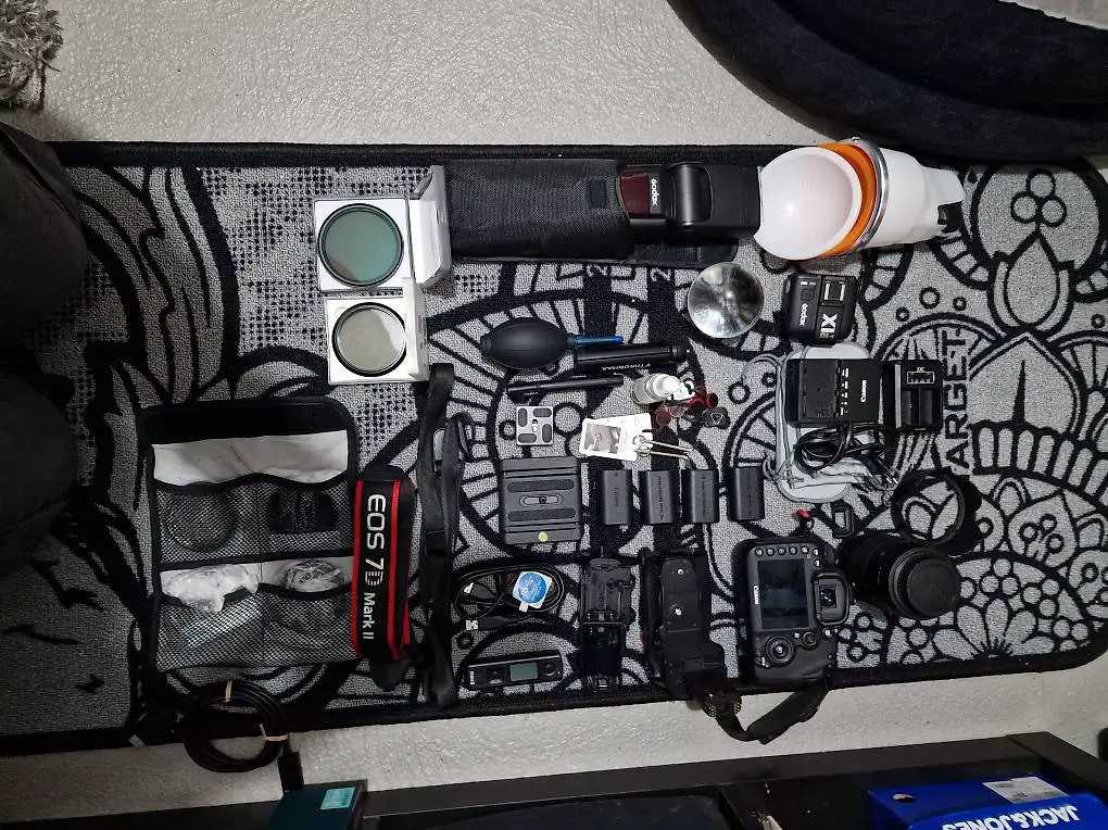 Canon 7d Mark II mit viel Zubehör