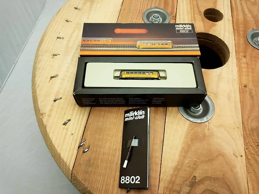 Märklin Miniclub 8802 Schienenreinigungswagen