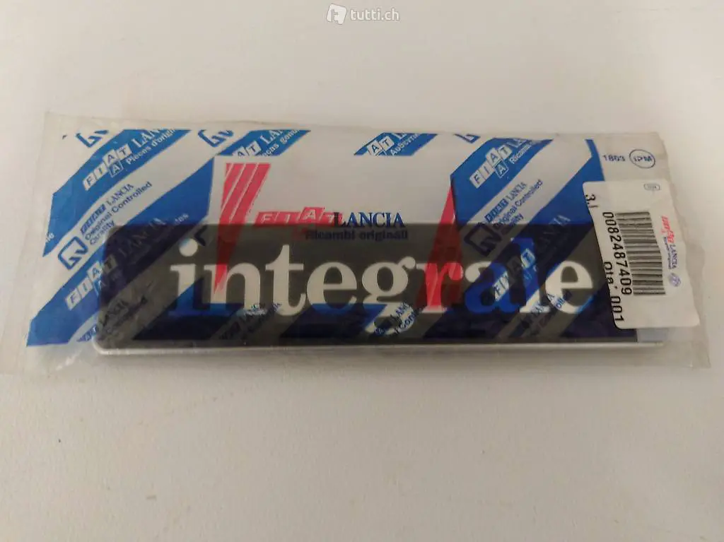 neu Verpackt Original Integrale Emblem lancia Delta Evo