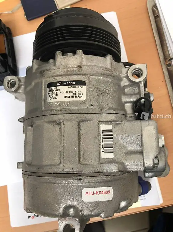 Klimakompressor bmw e39 neu. 447220-8756