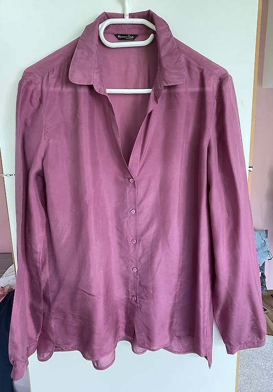 Seidenbluse Massimo Dutti Gr. 40/43