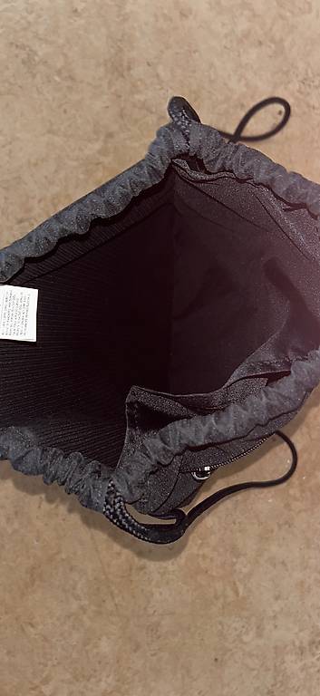 Nike Turnsack/Turnbeutel Gym Bag - Schwarz mit Logo