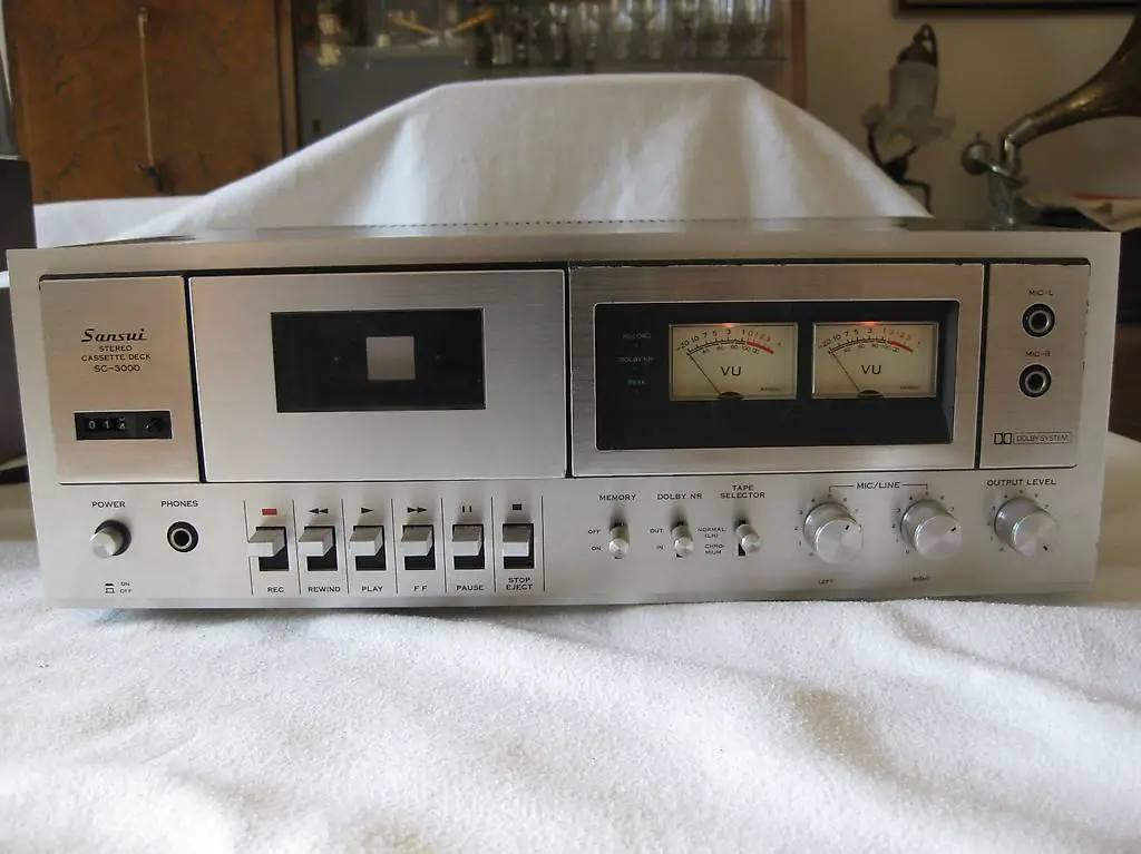 Sansui SC 3000 Vintage Tape Deck selten