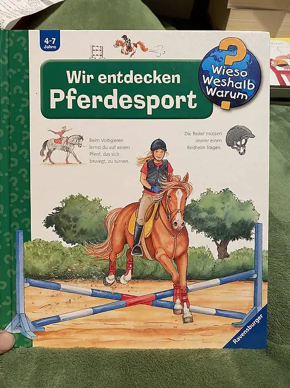 Buch Wieso weshalb worum: wir entdecken Pferdesport