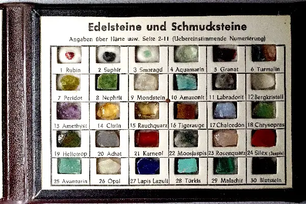 Schmuckstein-Sammlung von Prof.Dr.Schlossmacher