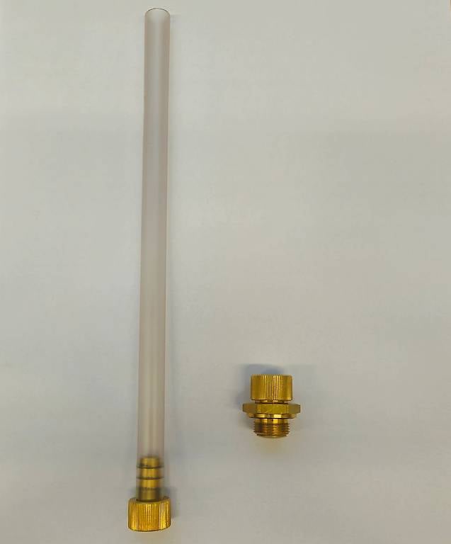 Ölablassvnetil mit Schlauch Case