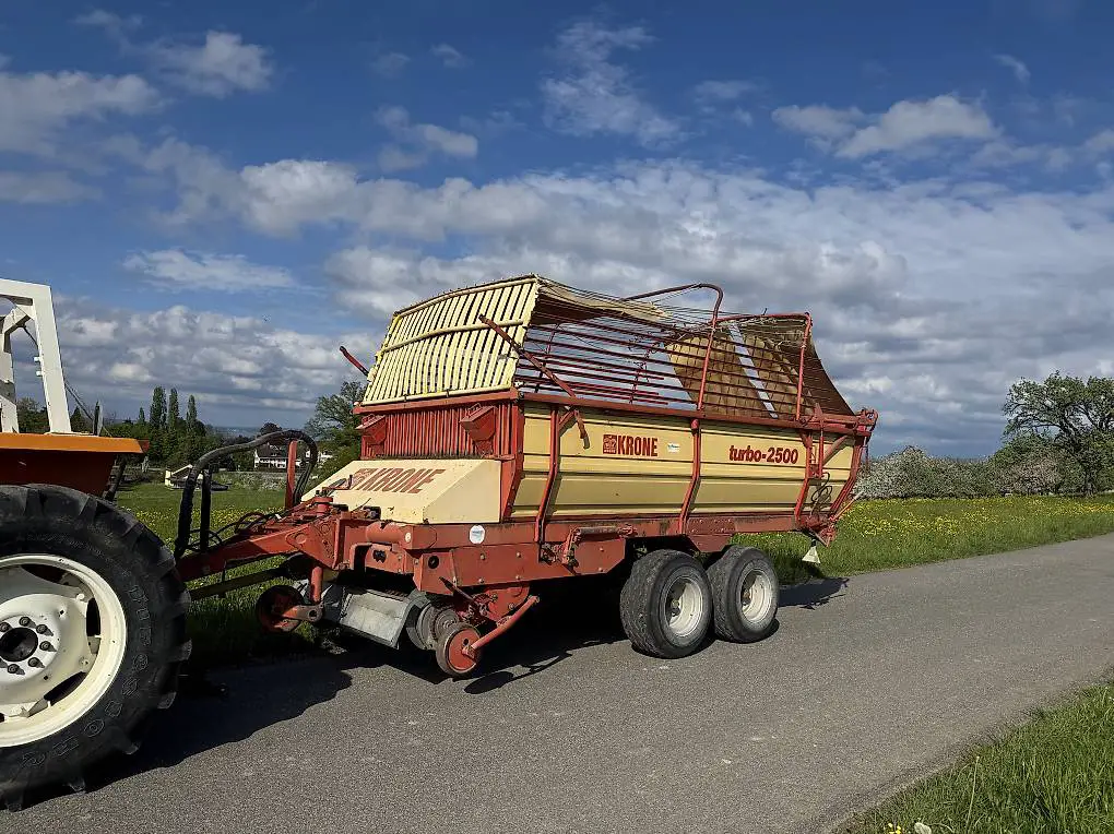 Ladewagen Krone Turbo 2500 Einsatzbereit