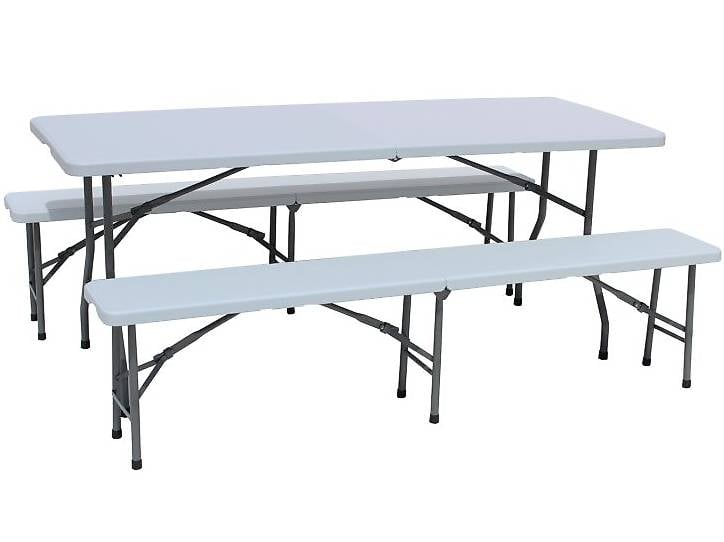 Festbankgarnitur 180 cm Bierzeltgarnitur neu Klapptisch Set