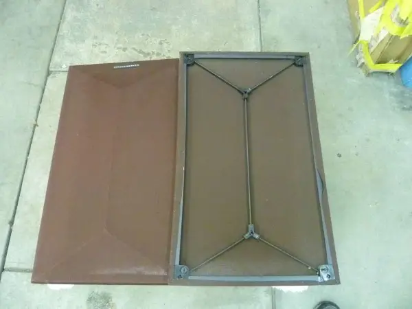 MARANTZ 2xLautsprecher Abdeckungen Braun Masse Hhe.60 cm