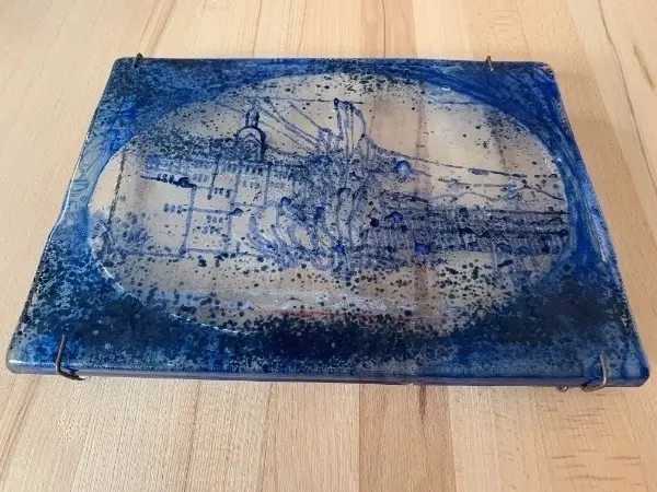 Glasbild von Stadt Olten