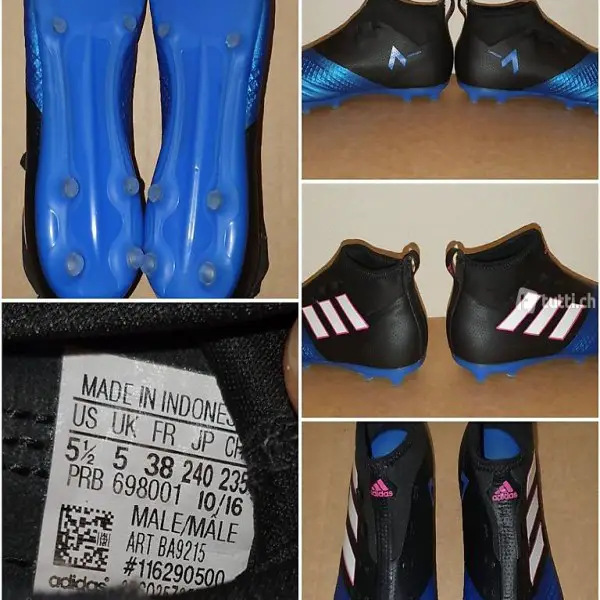 Nike und Adidas Fussball Schuhe