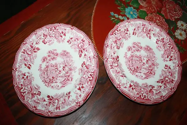 Teller Alfred Meakin Staffordshire England 2 Stück