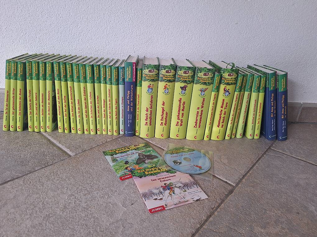 Baumhaus-Bücher 33 Stk