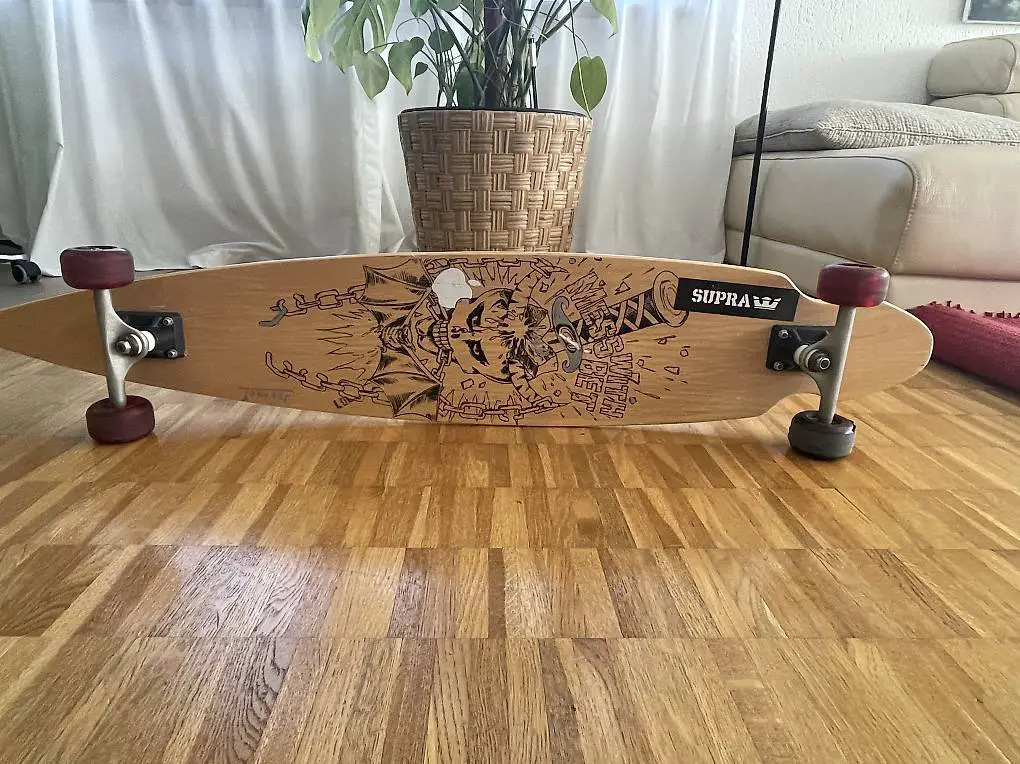 Longboard/Skateboard Marke Supra