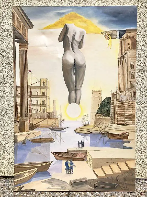 Handgemaltes Ölgemälde Kopie nach Salvador Dali
