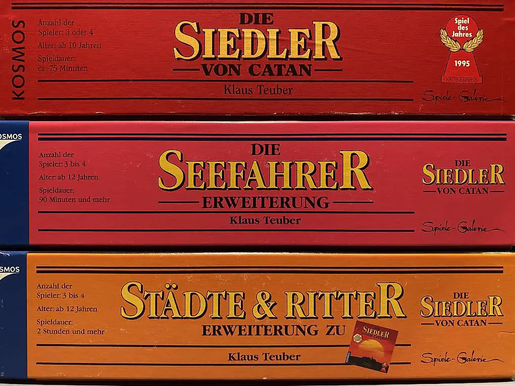 Siedler von Catan mit Erweiterungen (Holzversion)