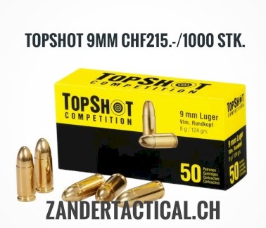 9mm Munition / Top Preis CHF 215.- /1000 Patronen