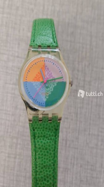 Schöne, alte Swatch-Uhr