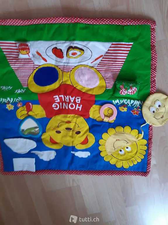 Spieldecke. sehr schön und gut erhalten.