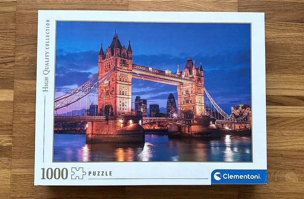 Puzzle, 1000, "Tower Bridge at Night"