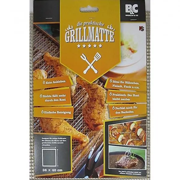  Grill- und Ofenmatte (BBQ Backpapier E)