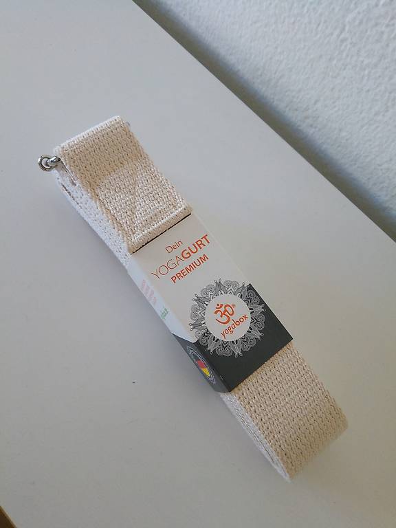 Yogagurt aus Baumwolle, neu