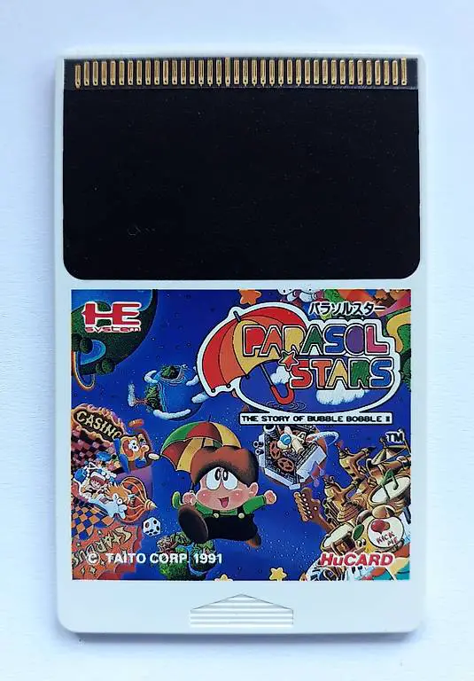 Parasol Stars: The Story of Bubble Bobble III PC Engine JPN