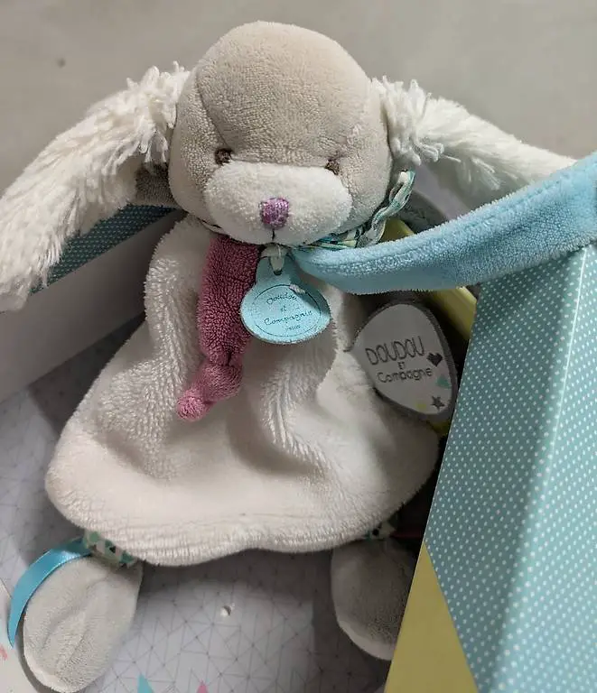 Doudou et Compagnie Schmusetuch Hund Toopi