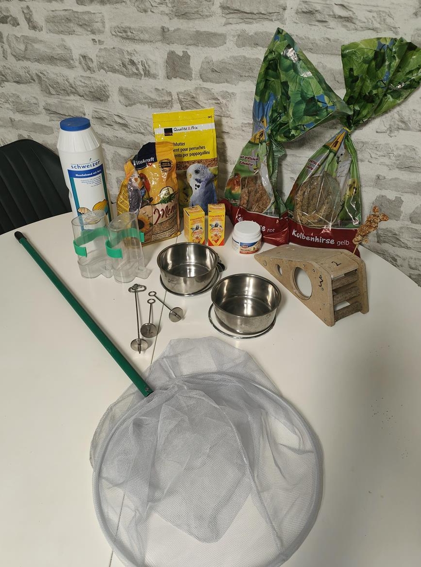 Papageien/Sittich Futter und Zubehör