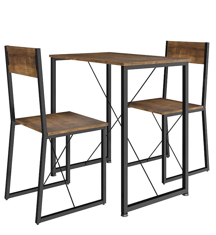 Sitzgruppe Margate Industrial Holz dunkel, rustikal