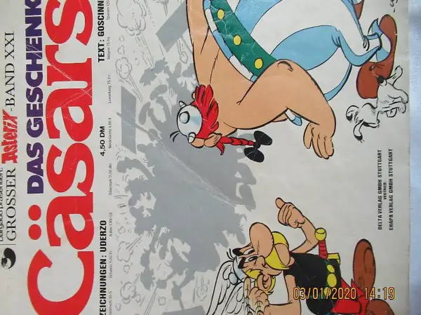  GROSSER ASTERIX - BAND XXI DAS GESCHENK CÄSARS
