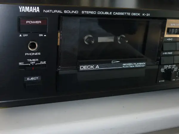 YAMAHA - K31 Doppel Kassetten Tape Deck
