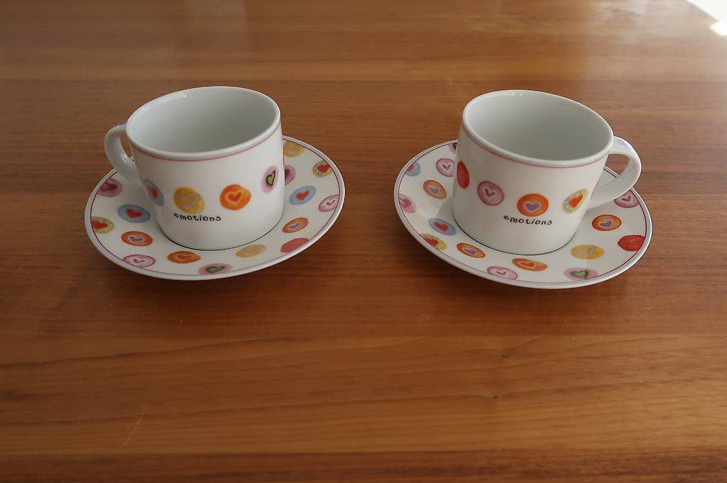 Tasse& Untertassen, neu, emotions Marke