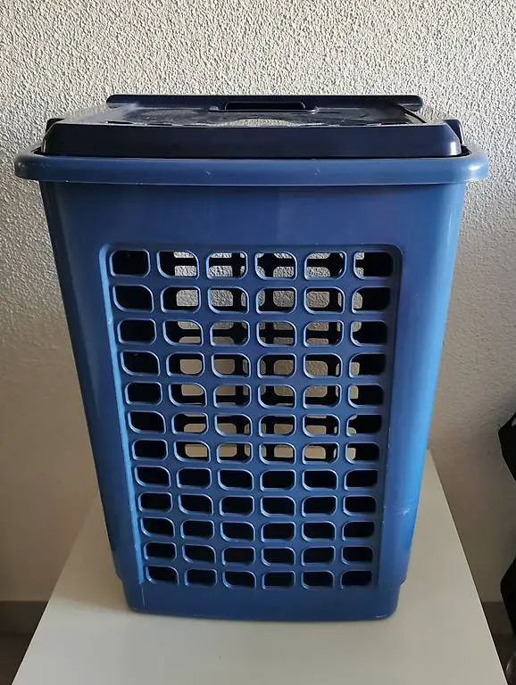 Wäschekorb / Wäschesammler / Wäschebox mit Deckel? 60l