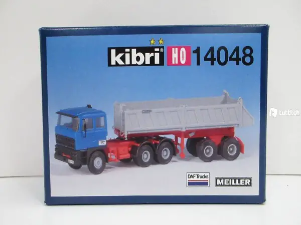 Kibri H0 14048 DAF Zugmaschine mit Kippsattelauflieger