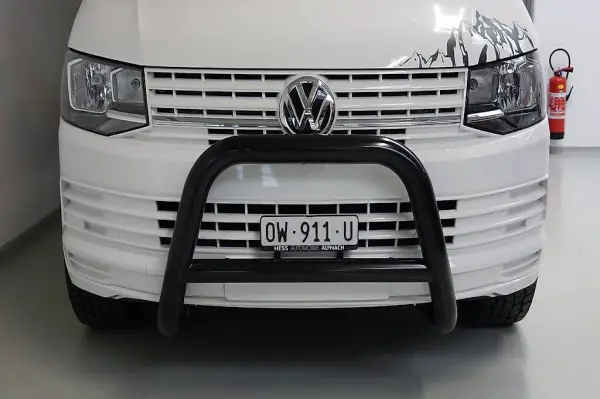  Frontbügel für den VW T6 in Schwarz mit DTC Gutachten