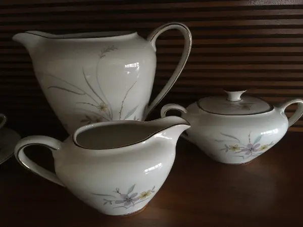 Kaffee Tee Geschirr, Eschenbach, 26-teilig, älter