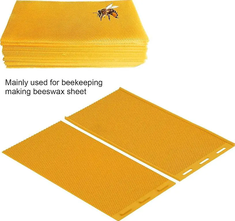 Bienenwachs-Pressform Set, 2-teilig, 44x23cm, 5.4mm