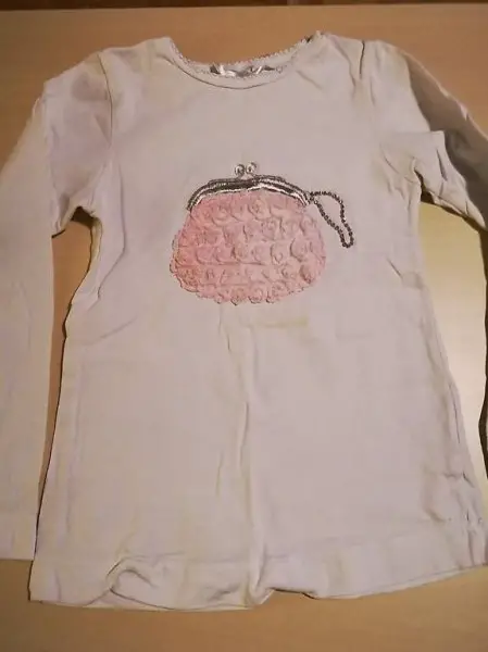 Shirt 122/128 Glitzer Steine