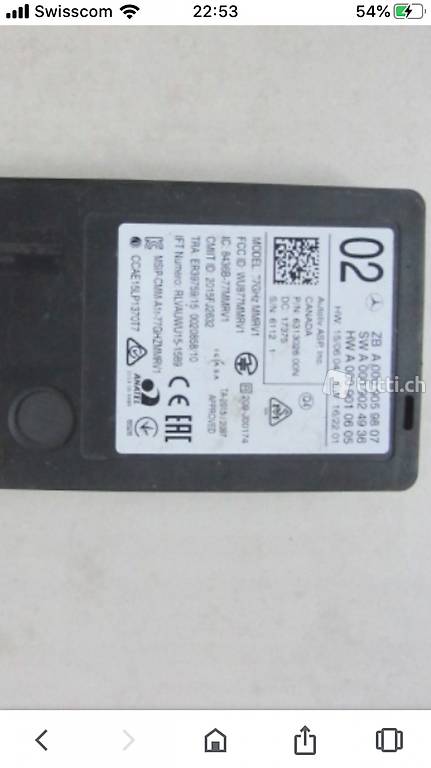 Mercedes - Benz Radar Sensor