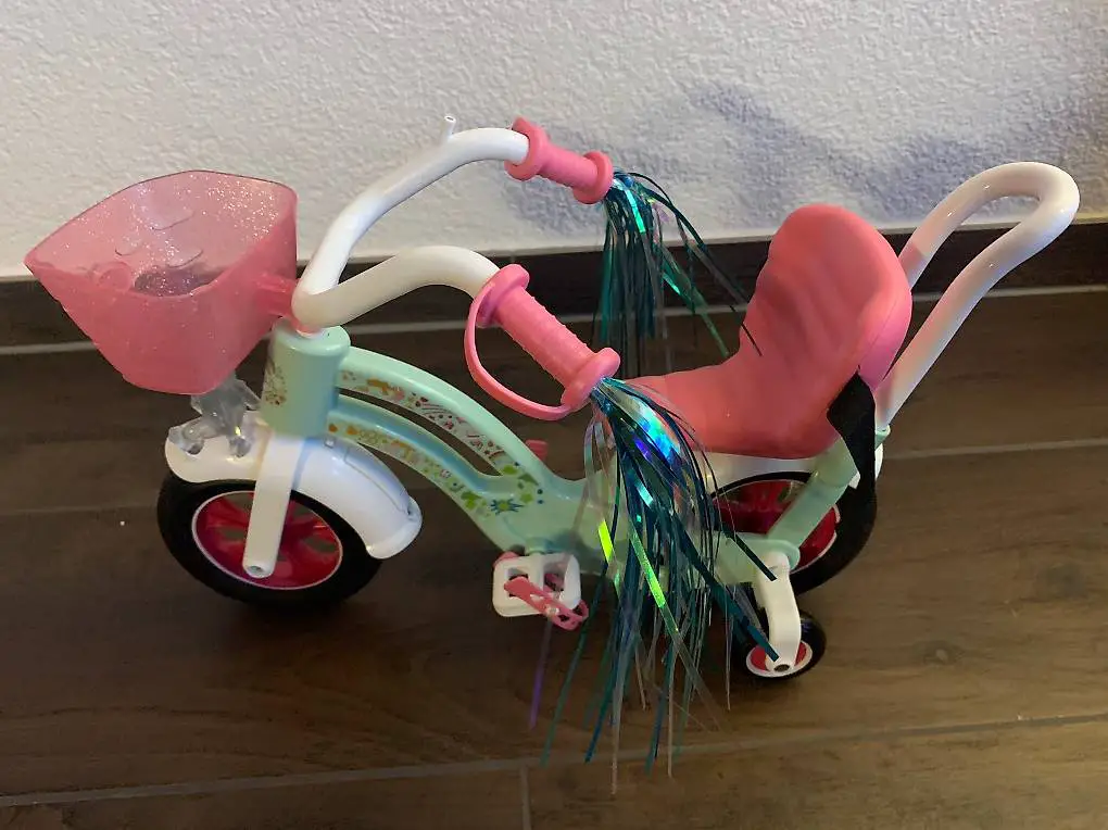 Puppen Fahrrad; Marke Baby born
