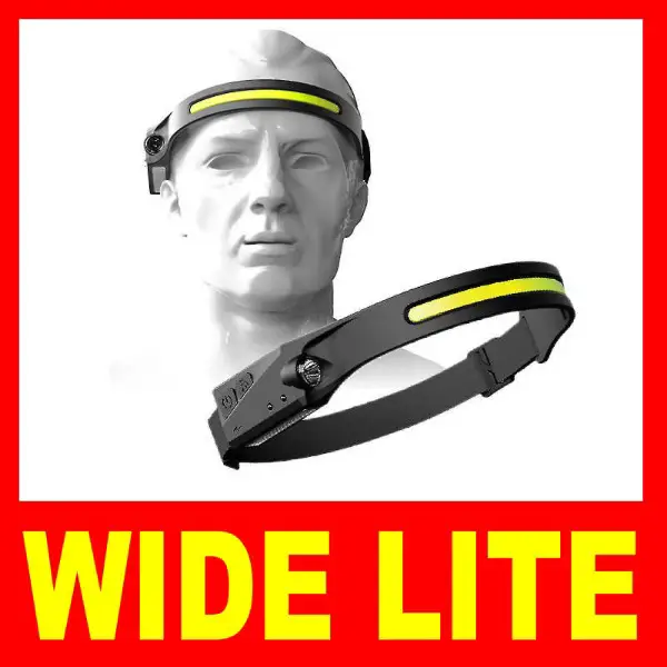 LED-Stirnlampe Kopflampe Taschenlampe wiederaufladbar