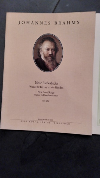 Johannes Brahms Neue Liebeslieder