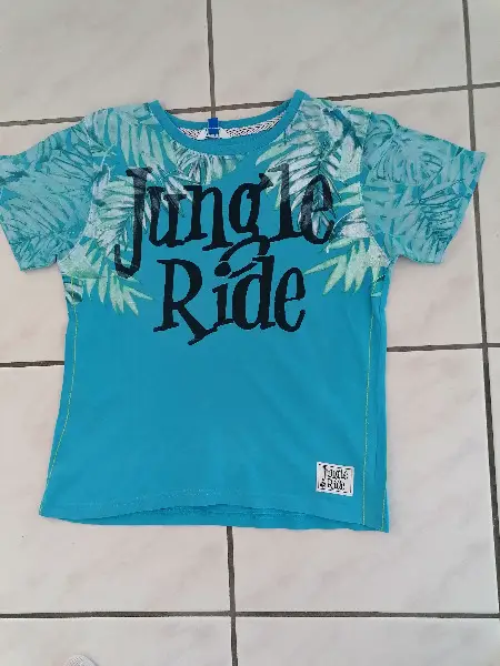 T- Shirt blau Gr. 128