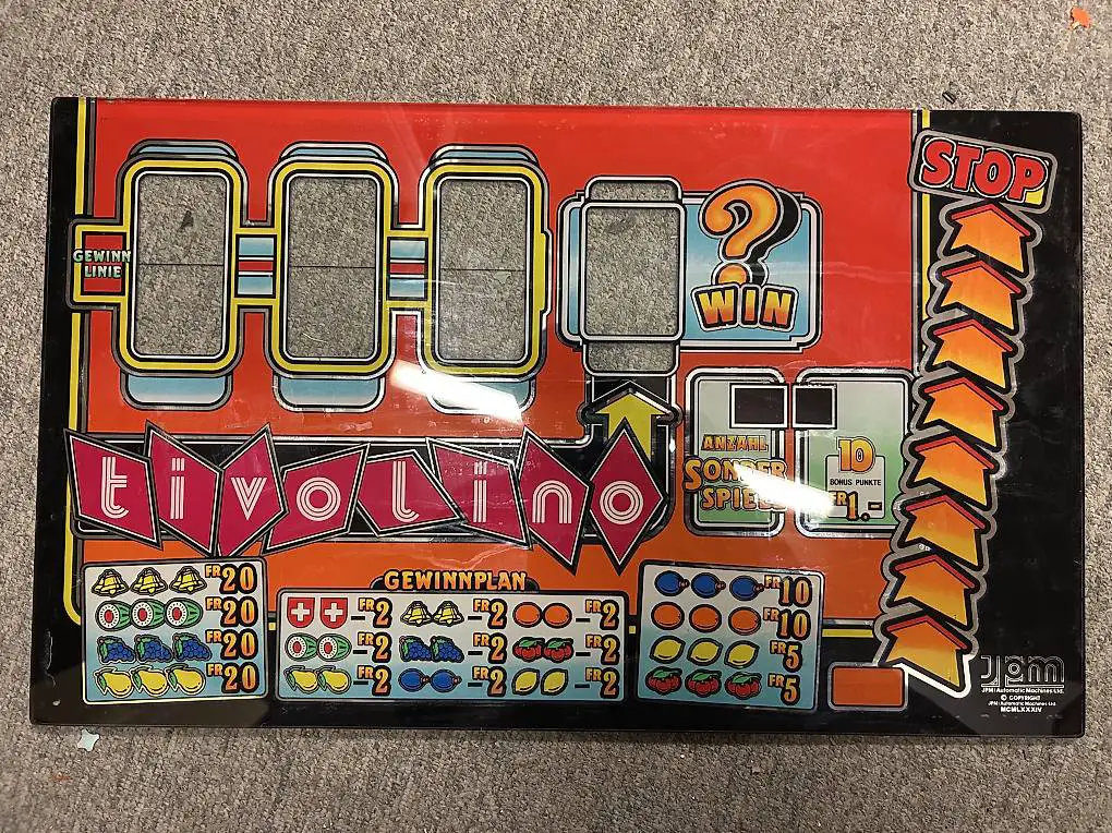 Spielautomat Scheibe