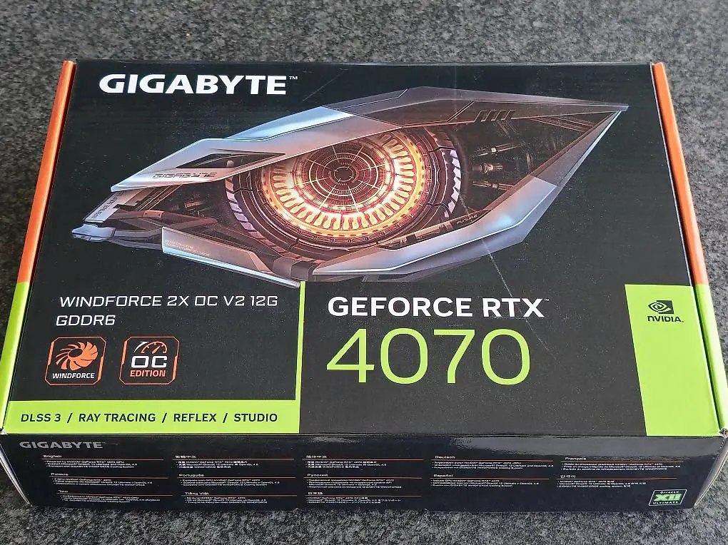 Gigabyte RTX 4070 Windforce 2X OC V2 12G GDDR6